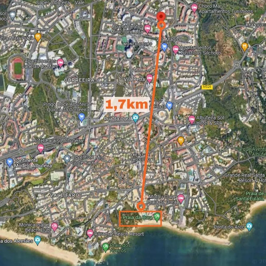 #058 T0 Oh Live By Home Holidays Albufeira Apartment